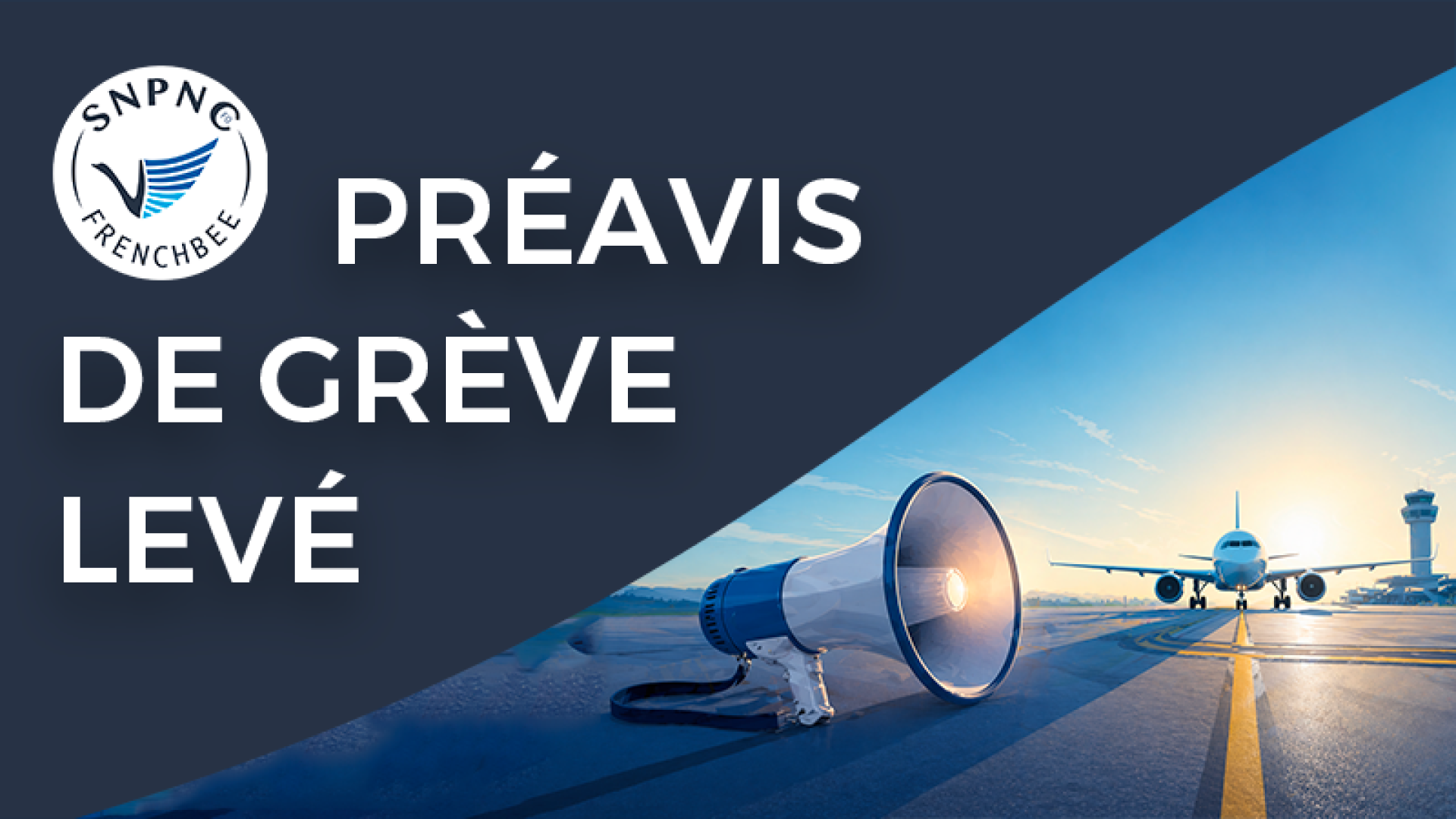 visuel grève levée